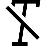 Remove Format SVG Icon
